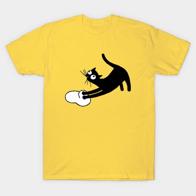 Cat Baking Bread T-Shirt by Digital Threads